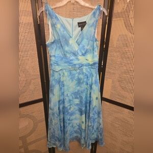 Blue Floral Dress